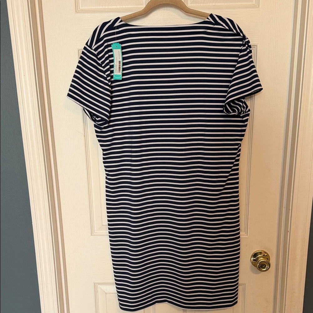 Vineyard Vines Deep Bay Striped Tunic Dress - Picture 4 of 7